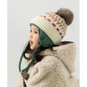 GLOBAL WORK（グローバルワーク） ニット帽 ニットキャップ ラメ猫耳