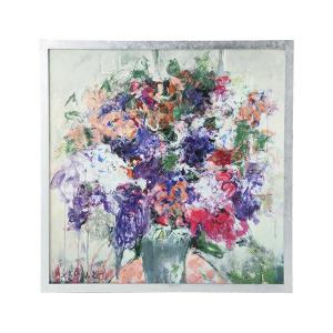 Francfranc（フランフラン） ポスター ビビッド フラワー アートボード