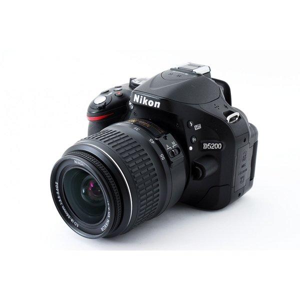 ニコン（Nikon） Nikon D5200 レンズキット ブラック 美品 SDカード