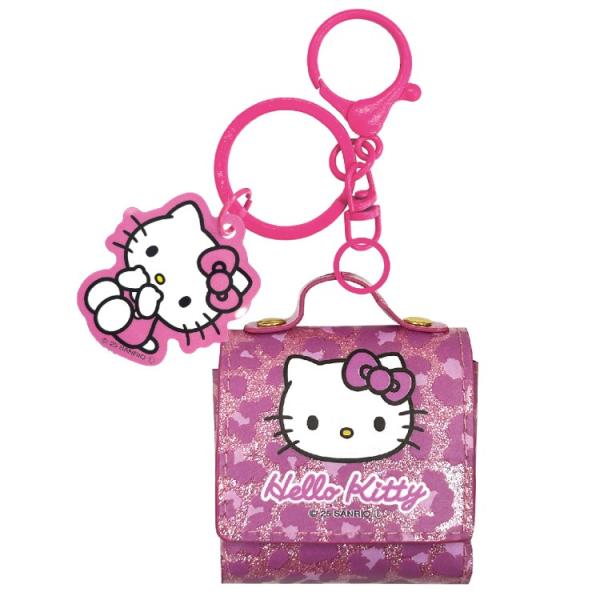 ハローキティアクセサリーケース☆ヒョウガラ☆2001年製 サンリオ