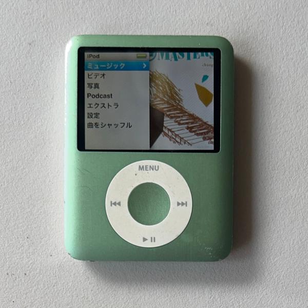 iPod nano Apple 第3世代（8GB）グリーン：MB253J/A : Centro - 通販