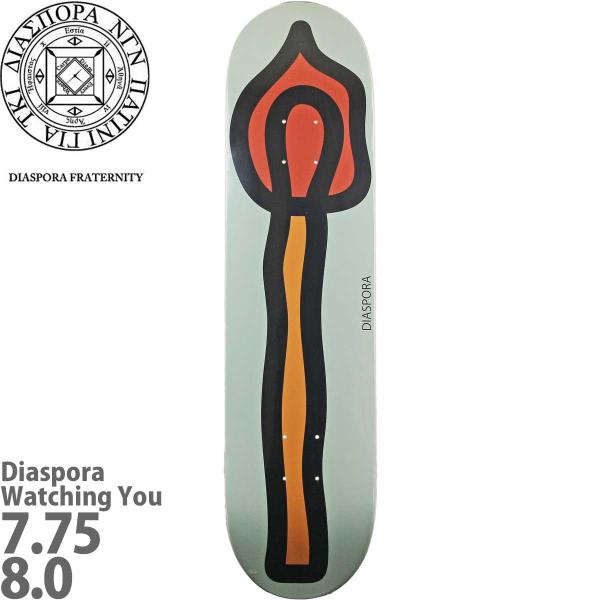 ディアスポラ 7.75 8.0インチ スケボー デッキ Diaspora Skateboards
