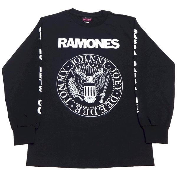 RAMONES ROCK BAND LS TEE(ラモーンズロックバンド長袖Tシャツ