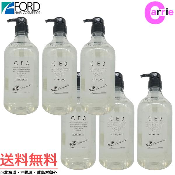 CE3 6本セット ミアンビューティー シャンプー 1000mL ポンプタイプ