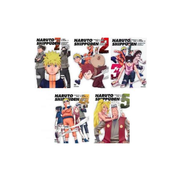 NARUTO ナルト 疾風伝 過去篇 木ノ葉の軌跡 全5枚 第396話〜第416話