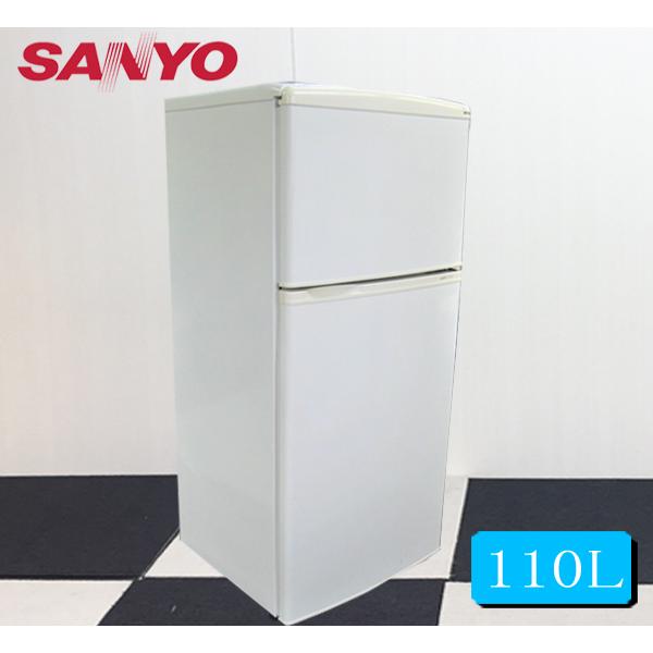 冷蔵庫 中古 サンヨー冷凍冷蔵庫109L SR-YM110 小型冷蔵庫 2ドア冷蔵庫