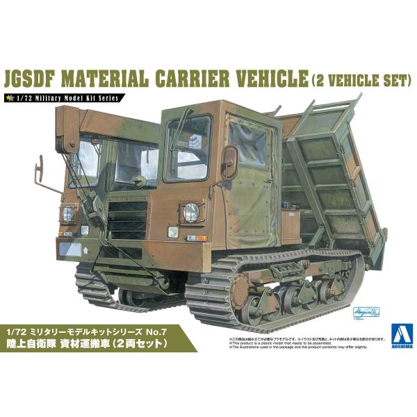 青島文化教材社 アオシマ 1/72 ミリタリーモデルキット No.7 陸上