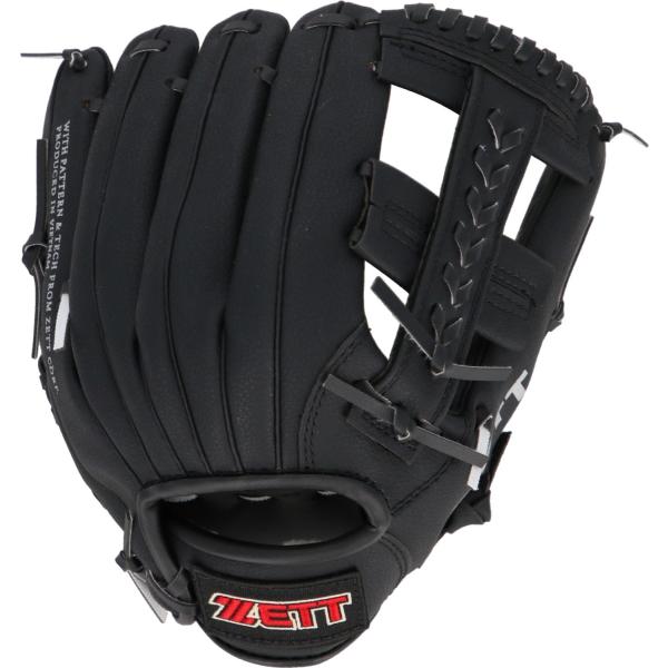 ゼットZETTキャッチボール用 グローブ 初心者用 衝撃吸収パッド付き
