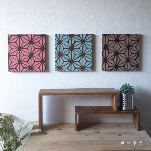 ファブリックパネル 和 アートパネル モダン インテリア 玄関 和室 3色