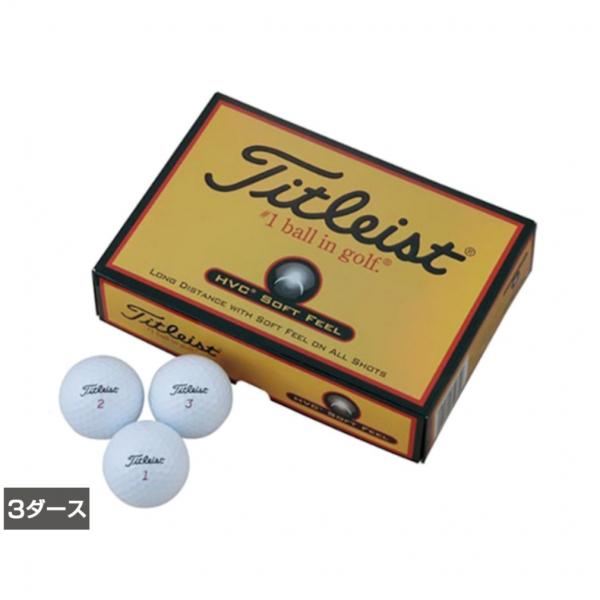 Titleist（タイトリスト） 3ダースセット HVC SOFT FEEL ソフト