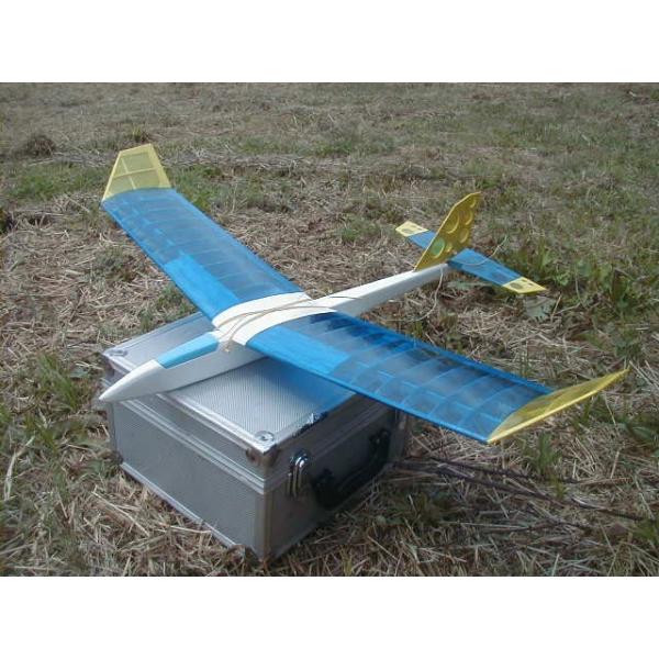 ハンドランチグライダーHABA リブ Halfレーザーカット版バルサ