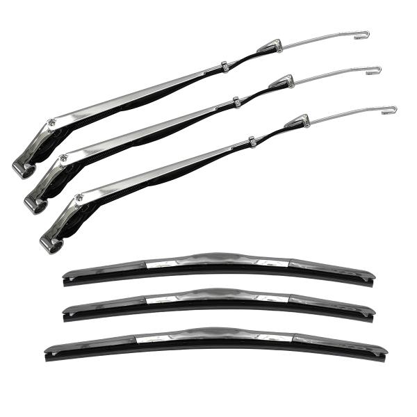 いすゞ ギガ メッキ ワイパーブレード ワイパーアーム セット トラック