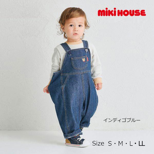 MIKI HOUSE（ミキハウス） ホットビスケッツ デニム オーバーオール