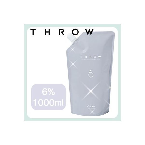 THROW ヘアカラー スロウ オキシ 6％ ＜1000ml＞ ヘアカラー