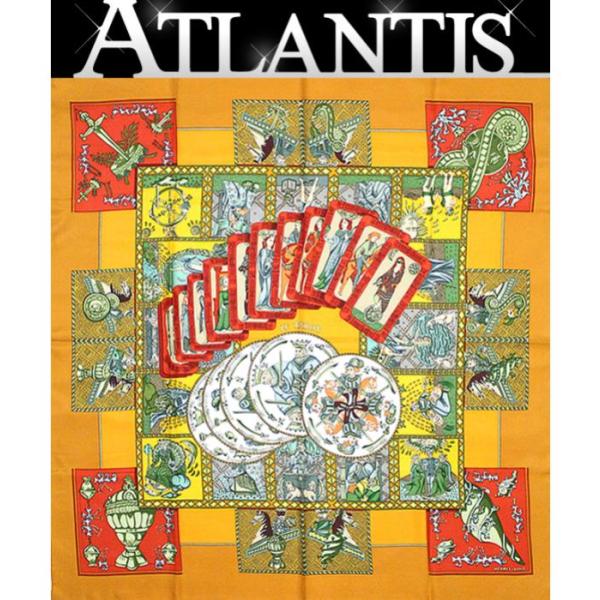 HERMES（エルメス） 在庫処分 大SALE 美品 カレ90 LE TAROT タロット