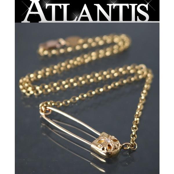 CHROME HEARTS 銀座店 クロムハーツ 22K セーフティピン ネックレス 1P