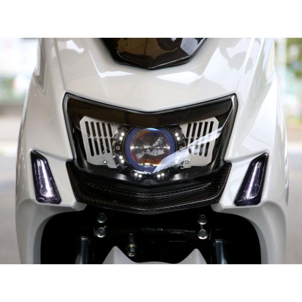 GAMMAS 5型 シグナスX CYGNUS X 魚眼ヘッドライト LED 50W 6000K