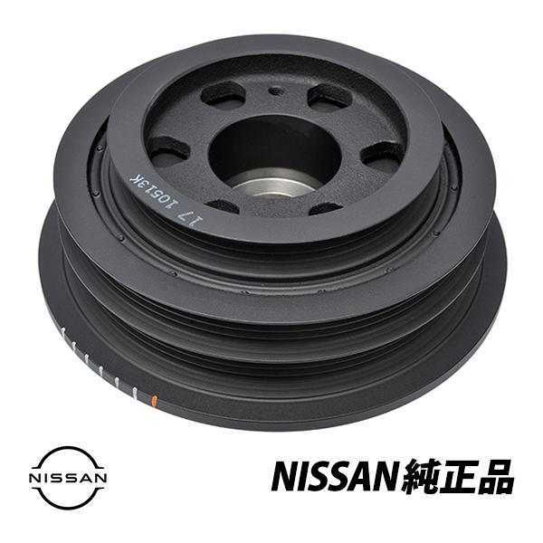 日産純正クランクプーリー12303-AL501 ボルト付