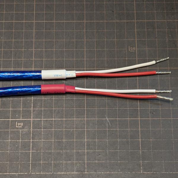 ZONOTONE 6NSP-Granster 2200α（1.5mx2本・先端剥き済・ハンダ処理済