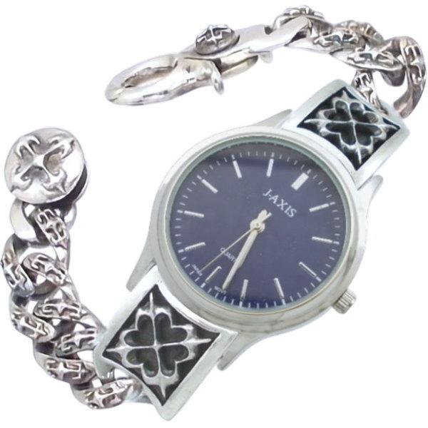 シルバーウォッチブレス(時計付) Enemy(エネミー) : シルバー