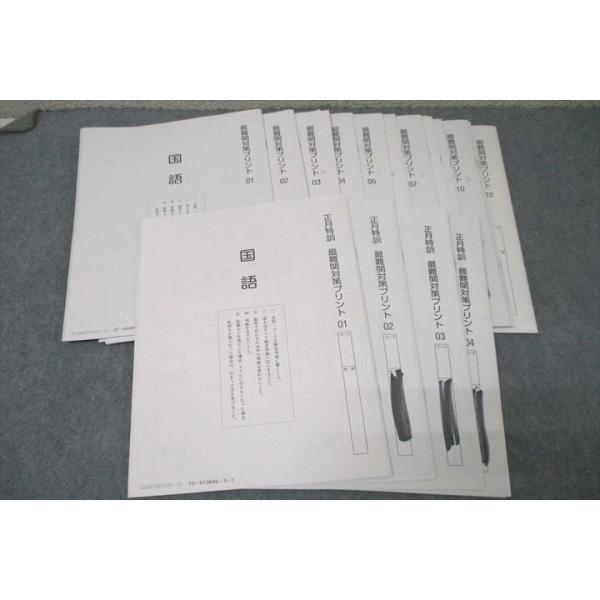 SAPIX サピックス 最難関対策プリント01〜12/正月特訓 最難関対策