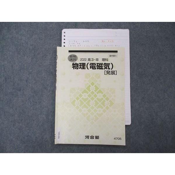 河合塾 物理(電磁気) 発展 テキスト 2022 夏期講習 苑田尚之 004s0D