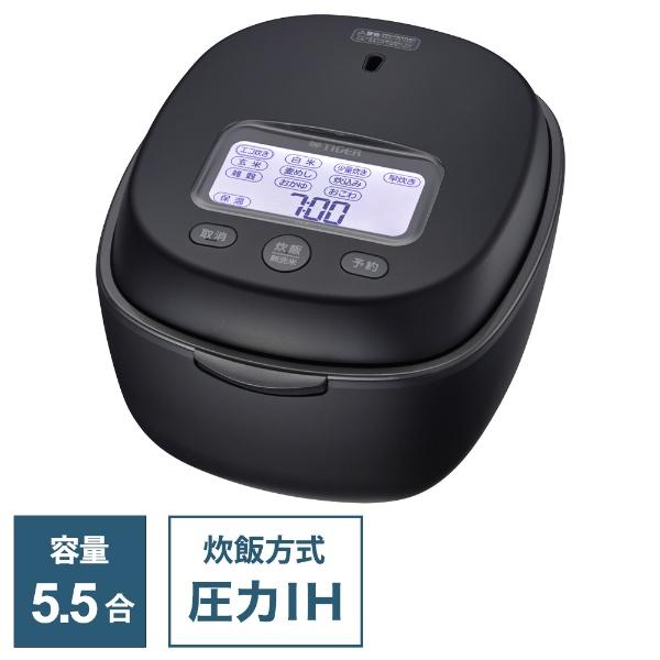 タイガー（TIGER） 土鍋圧力IHジャー炊飯器 エボニーブラック JPL
