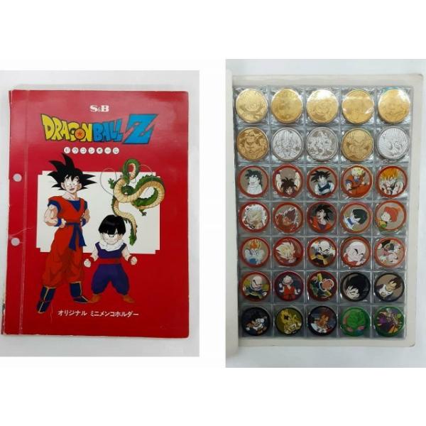 S&B ドラゴンボールZ ミニメンコ 178枚 ミニメンコホルダー : B-button