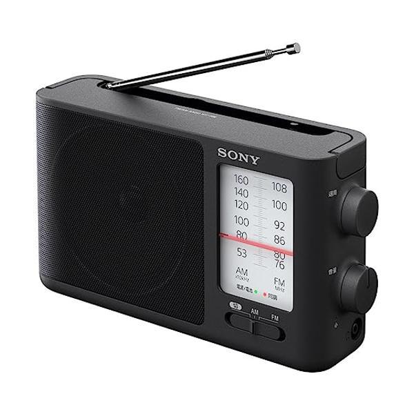 SONY（ソニー） ポータブルラジオ ICF-506 : FM AM ワイドFM対応 電池