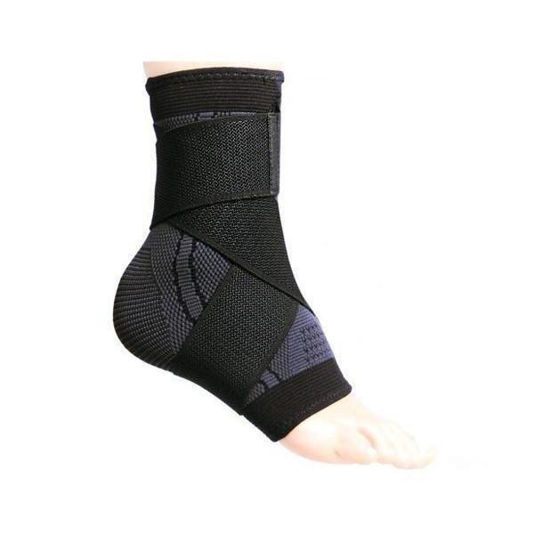 足首 サポーター クロスバンドブラック M 固定 ベルト テーピング