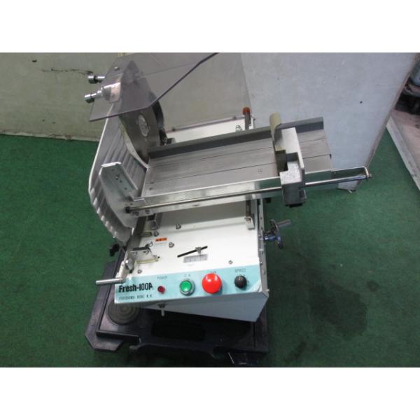 フジシマ 自動スライサー パンスライサー Fresh-100A 砥石1個欠品