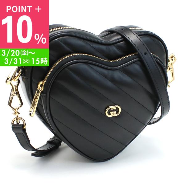 GUCCI（グッチ） インターロッキングG ハート ショルダーバッグ 751628