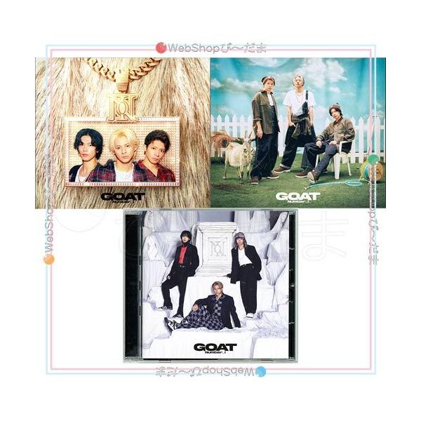 Number_i GOAT(初回生産限定盤A+B+通常盤) 3種セット/[CD+Blu-ray]◇C
