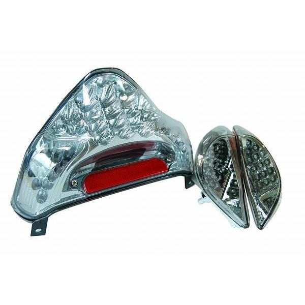 アドレスv125s クリアテールランプ クリアウインカー ledリレー セット