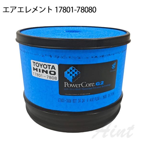 17801-78080 エアエレメント エアフィルター 日野 HINO ヒノ デュトロ