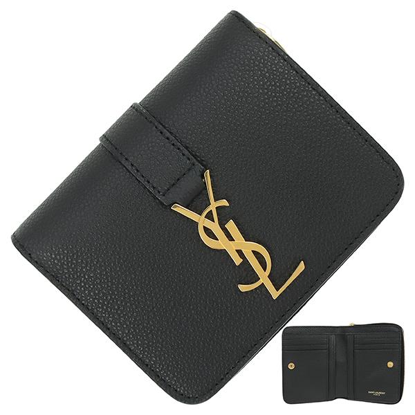 SAINT LAURENT サンローラン 財布 二つ折り スモール ジップウォレット