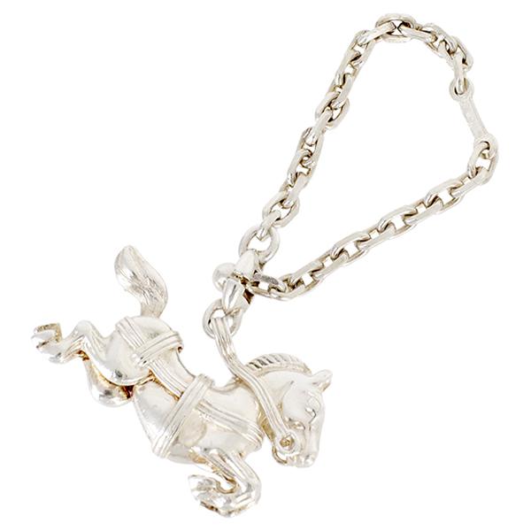 HERMES（エルメス） バッグチャーム キーホルダー シュヴァル ホース