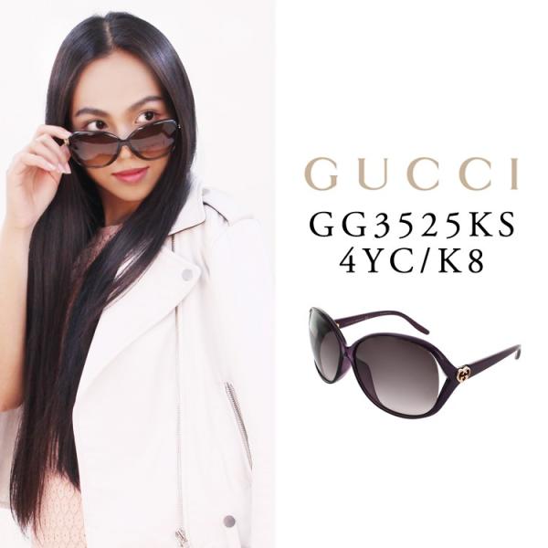 GUCCI（グッチ） サングラス GG3525KS 4YC/K8 62サイズ アジアン