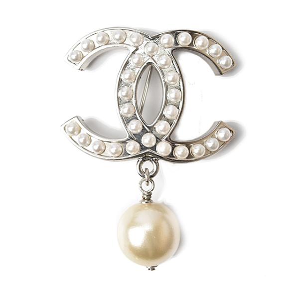 CHANEL（シャネル） ブローチ ピンブローチ ココマーク ラインストーン