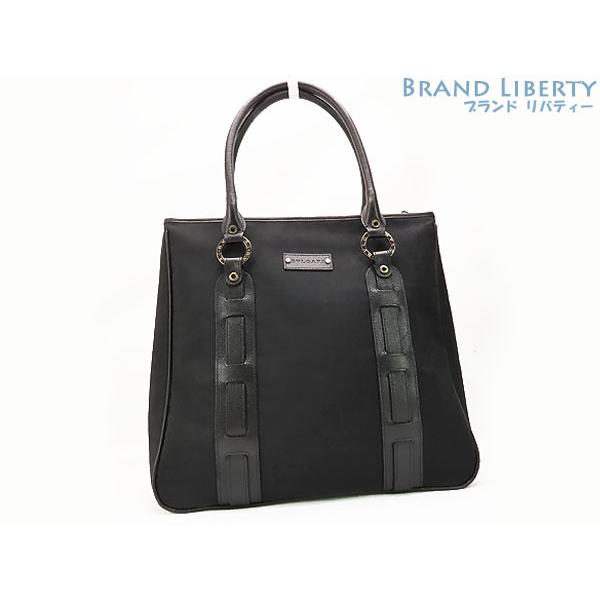 BVLGARI（ブルガリ） 美品 ロゴマニア ショルダー トートバッグ