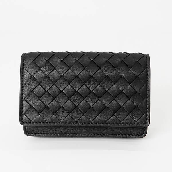 BOTTEGA VENETA（ボッテガ・ヴェネタ） 名刺入れ イントレチャート 革