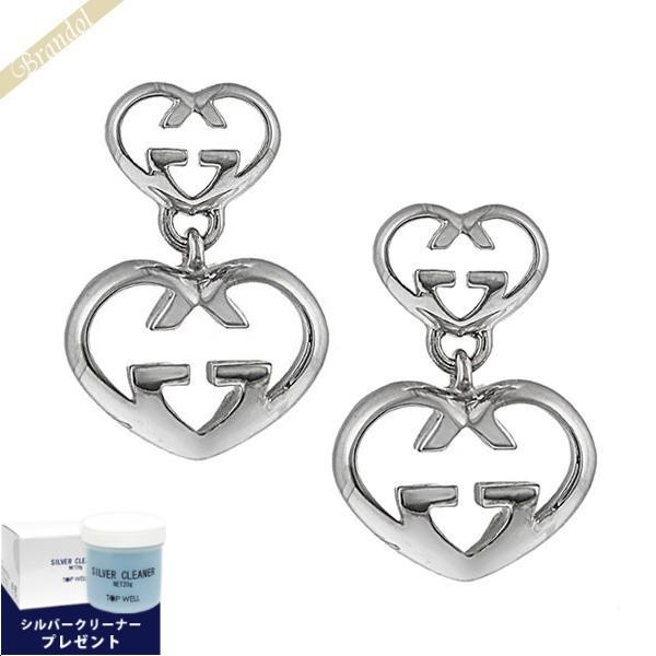 GUCCI（グッチ） ピアス レディース インターロッキングG ハート