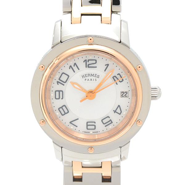 クリッパー（HERMES） エルメス 腕時計 レディース クリッパー ナクレ