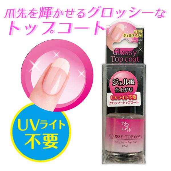 ビューティーワールド（Beauty World） グロッシートップコート 12ml