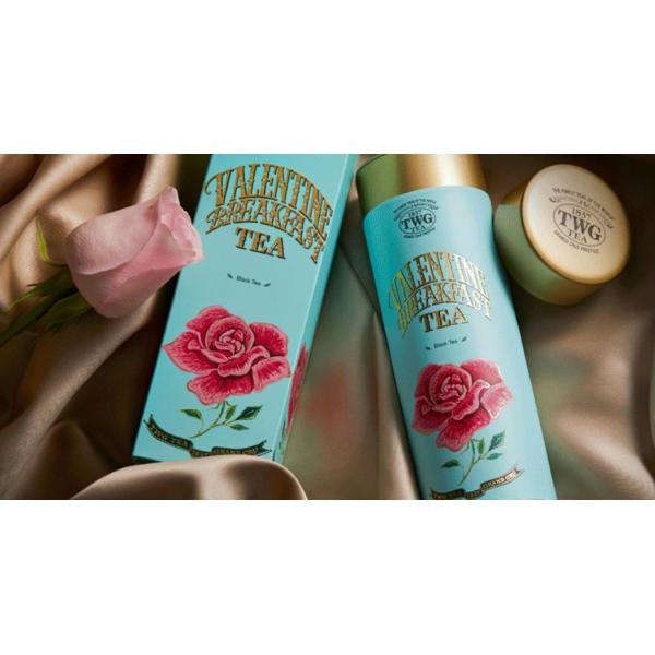 バレンタイン限定品「ギフト包装」シンガポールの高級紅茶 TWGシリーズ