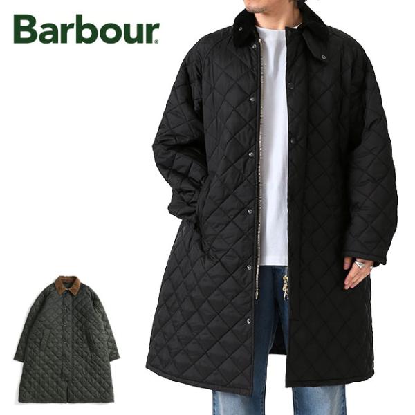 Barbour バブアー エクスモア キルティングコート MQU1867 ロング