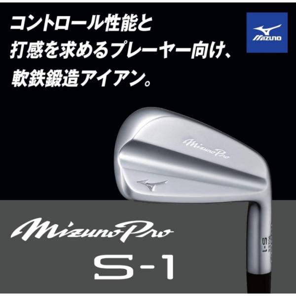 MIZUNO(ミズノ) ゴルフクラブ ミズノプロ S-1 アイアン6本組(No.5-PW