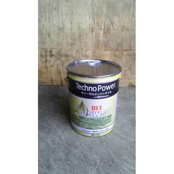 エンジンオイル テクノパワーディーゼル専用 DL-1 5W30 20Lペール缶