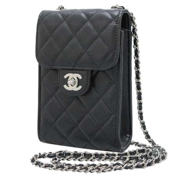 CHANEL（シャネル） チェーンショルダーバッグ マトラッセ 縦型