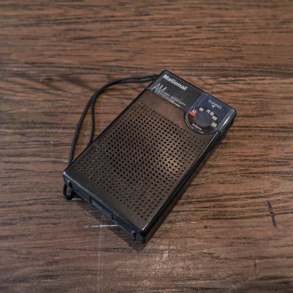 ナショナル National R-1007 AM ポケットラジオ レシーバー ジャンク